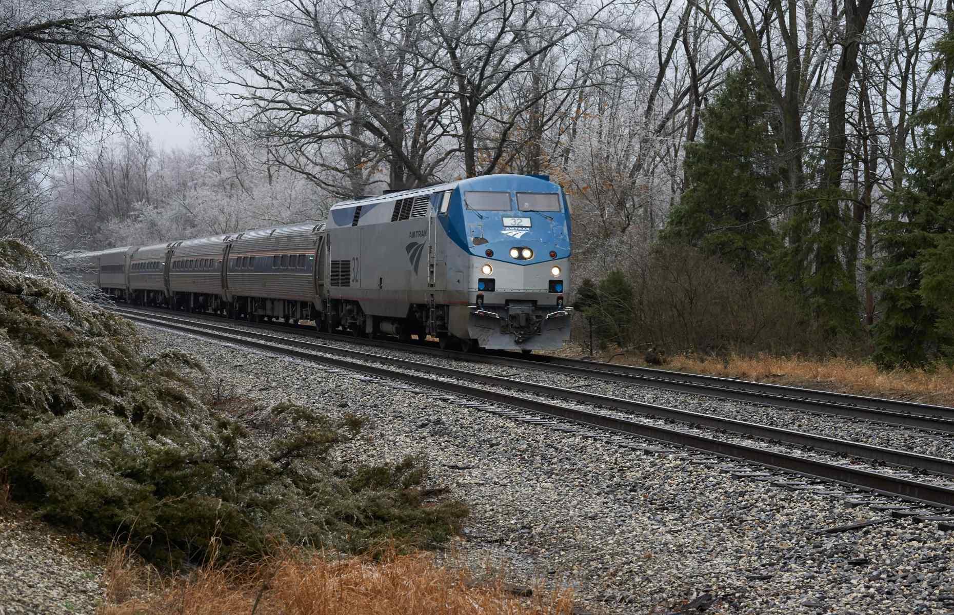<p>Amtrak's Blue Water service laces together several Michigan stops between Port Huron and Chicago. It bends around the southern shore of Lake Michigan before heading into the Great Lake State's interior, terminating on Lake Huron's shores.</p>  <p>The westbound Blue Water service makes for a pleasant morning on the tracks, while the eastbound train leaves Chicago in the late afternoon, promising some serious sunset action if you travel when the evenings are longer.</p>