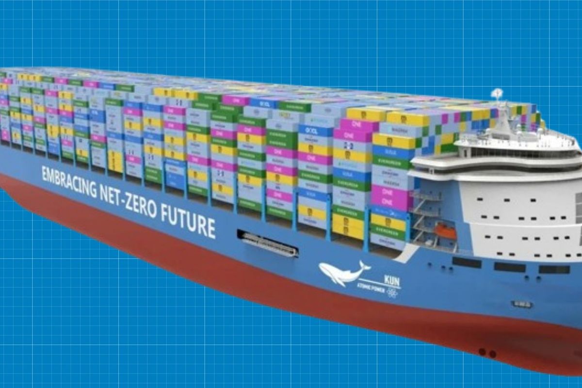 China Has Revealed The 'world's Largest' Nuclear-powered Container Ship