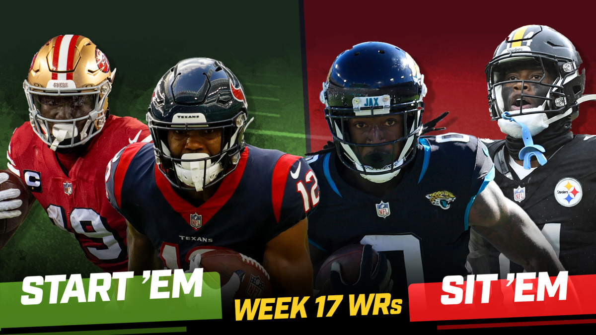 Week 17 Start ’Em, Sit ’Em Wide Receivers