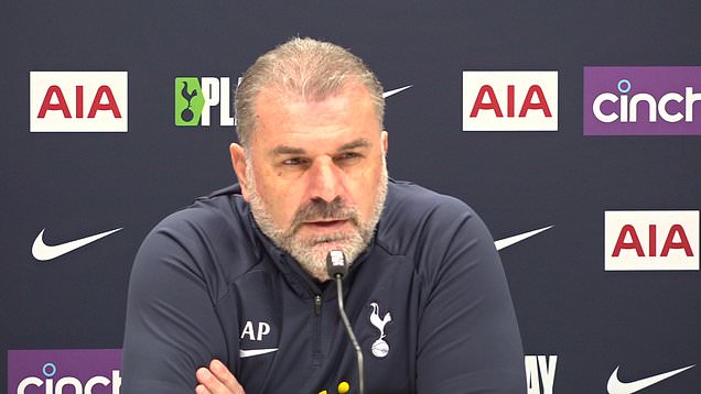 Brighton V Tottenham: Ange Postecoglou Press Conference