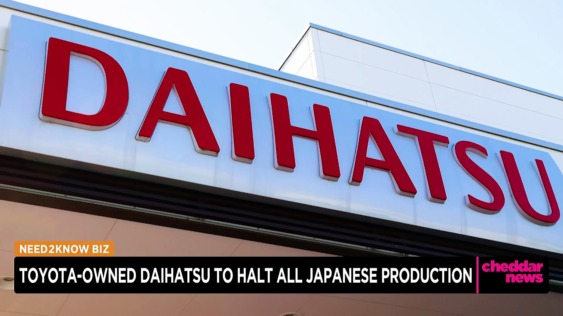 Toyota-Owned Daihatsu To Halt All Japanese Production