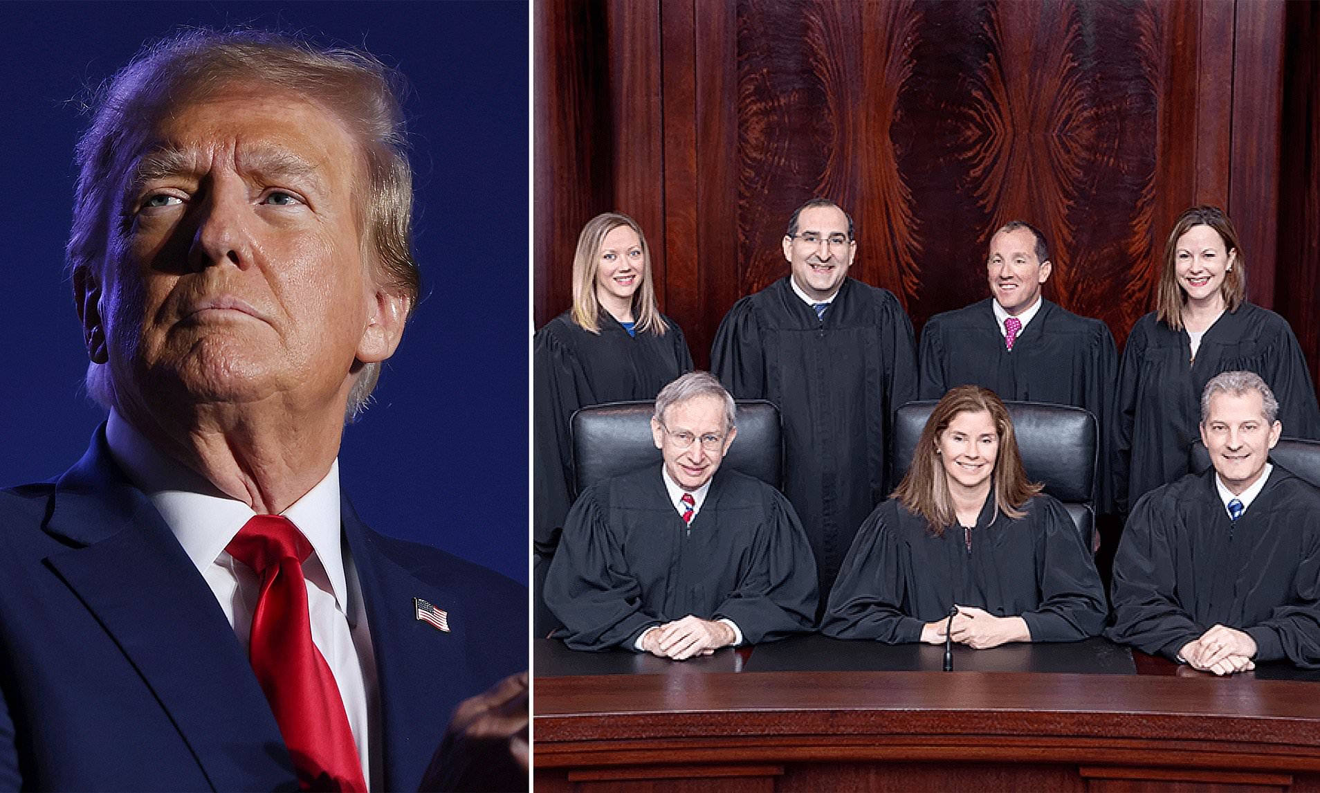 Michigan Supreme Court KEEPS Donald Trump On The Ballot And Reject 14th ...