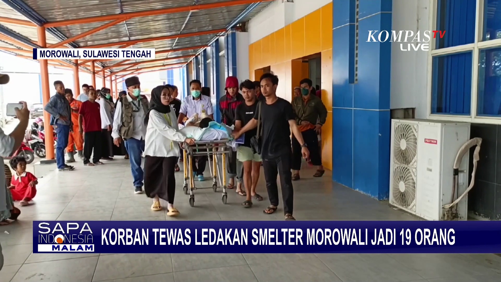 Terus Bertambah! Korban Tewas Ledakan Smelter Morowali Jadi 19 Orang