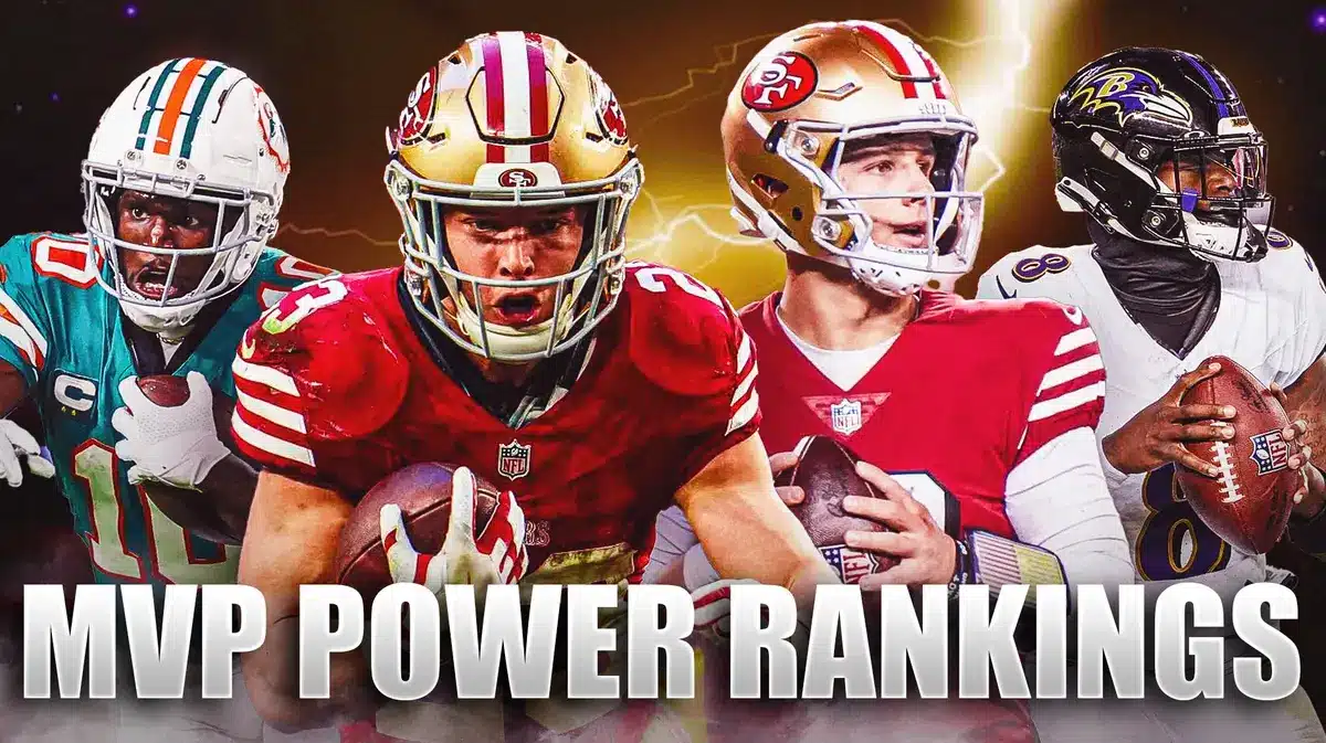 NFL MVP Power Rankings: Lamar Jackson Leapfrogs Brock Purdy After ...