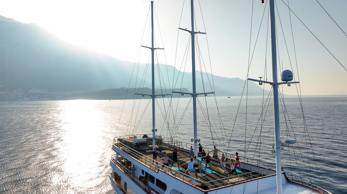 <p>Small ship cruising the Dalmatian coastline with mindful activities to invigorate body and soul? Yes, please. <a href="https://www.sail-croatia.com">Sail Croatia’s</a> new itineraries integrate plenty of yoga and relaxation with optional excursions like cycling, guided hikes, and wine tastings.</p>