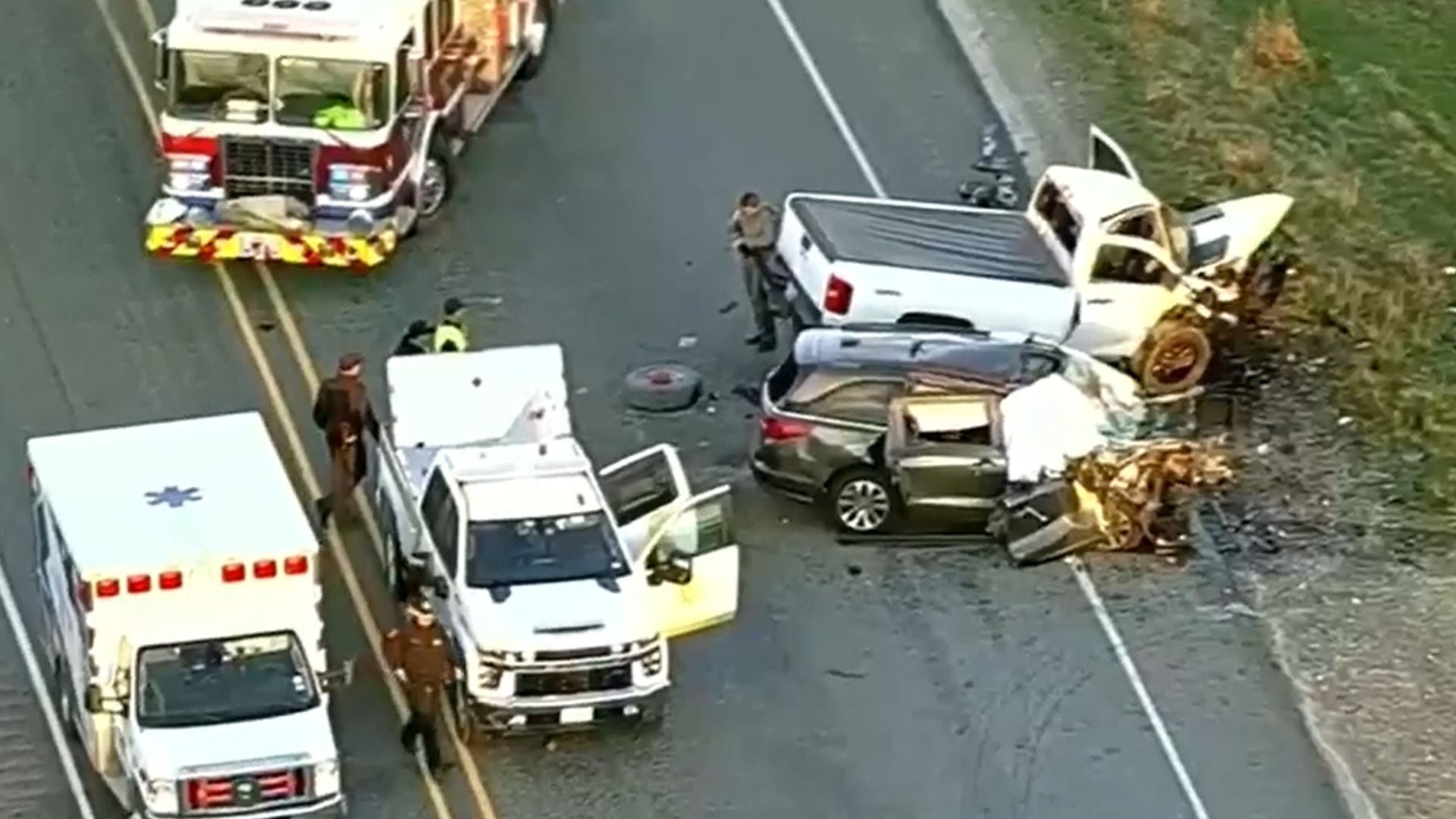 6 Dead, 3 Injured In Johnson County Crash