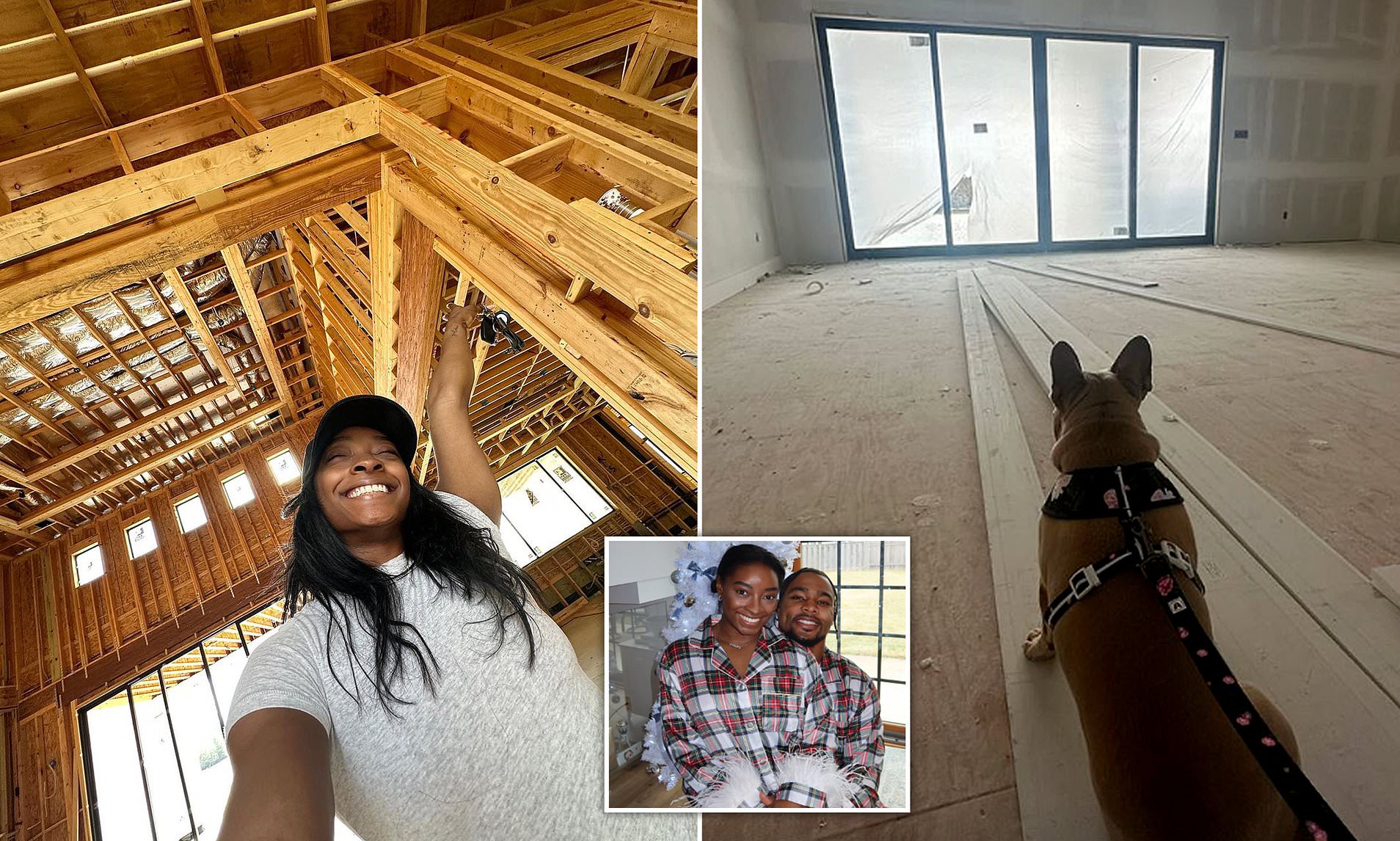 Simone Biles Shares Updates To Her ENORMOUS Texas Mansion