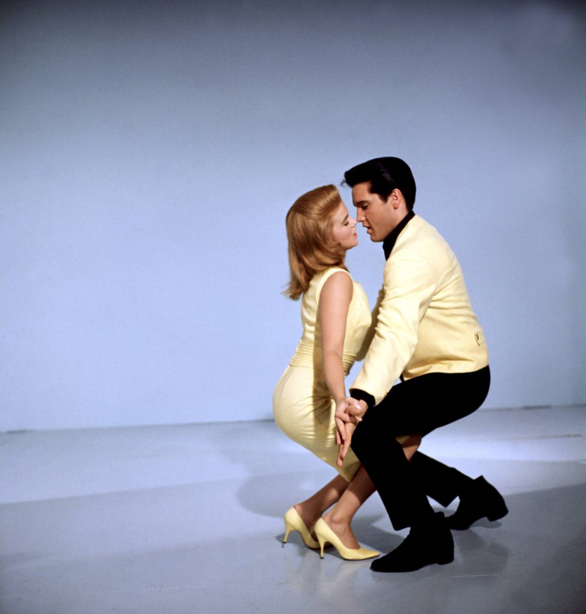 <p>Elvis and Ann-Margret met while filming <i>Viva Las Vegas</i> in 1963. Elvis was 28, having already appeared in 14 films; Ann-Margret, 22, had gained fame for her role in <i>Bye Bye Birdie</i>. </p> <p>Years later, she remembered their first meeting: an empty soundstage with only a piano.</p>