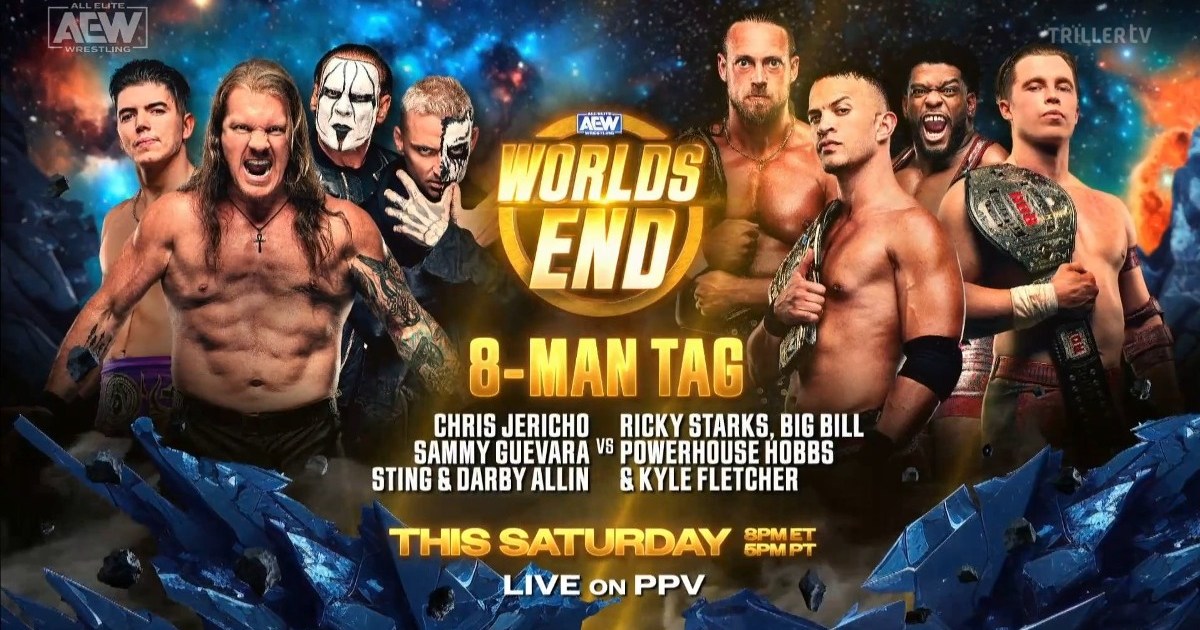 Eight-Man Tag Team Match And More Added To AEW Worlds End