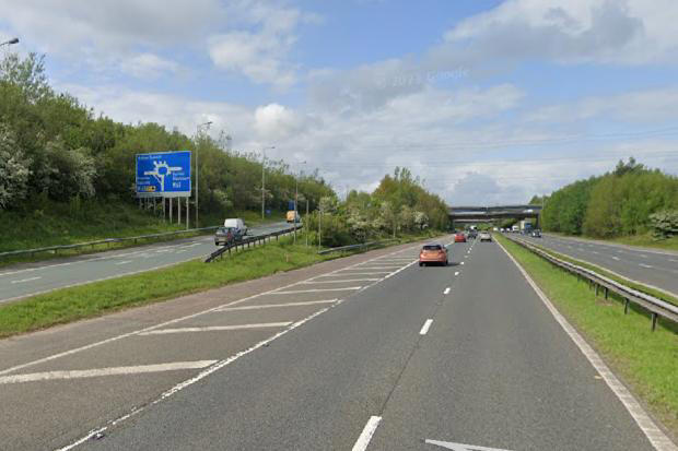 Passenger dies following multi-vehicle crash on motorway