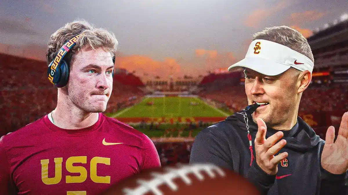 USC Football’s Lincoln Riley Reacts To Miller Moss Making QB1 Case