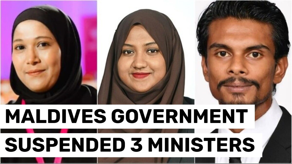 Maldives Suspends 3 Ministers Over Derogatory Remark Against PM Modi