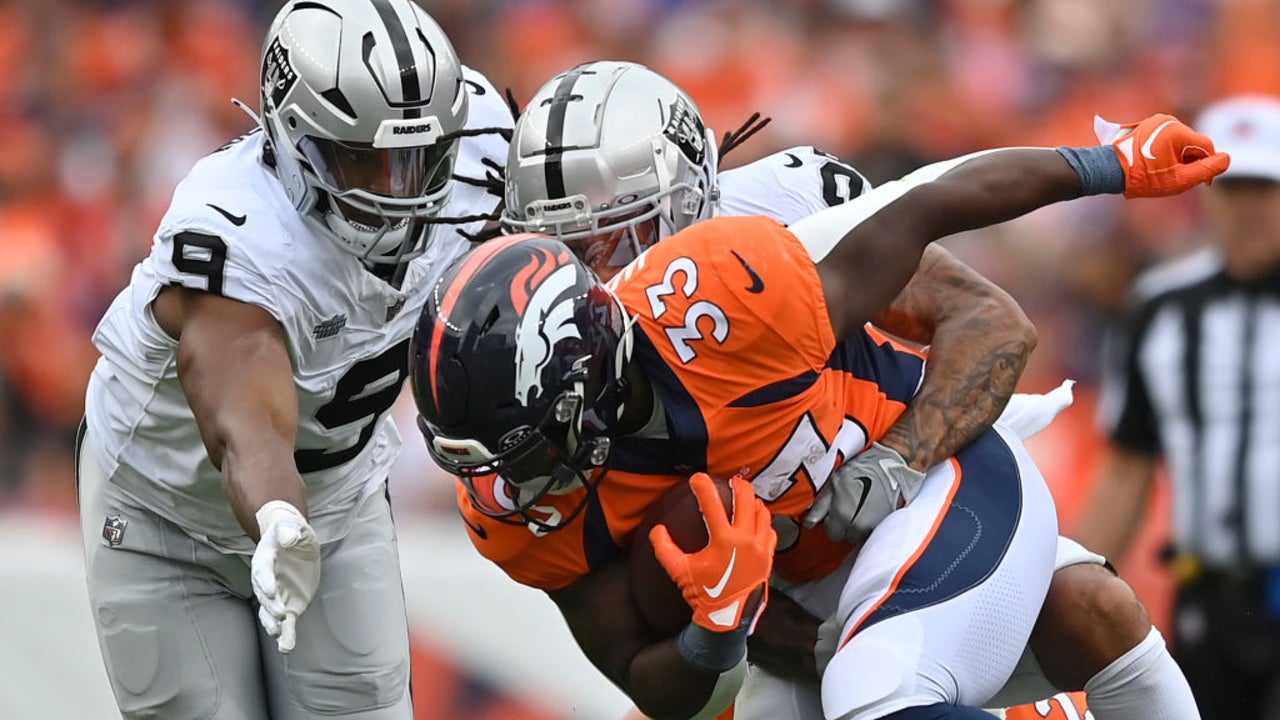 How To Watch Today's Denver Broncos Vs. Las Vegas Raiders Game Online ...