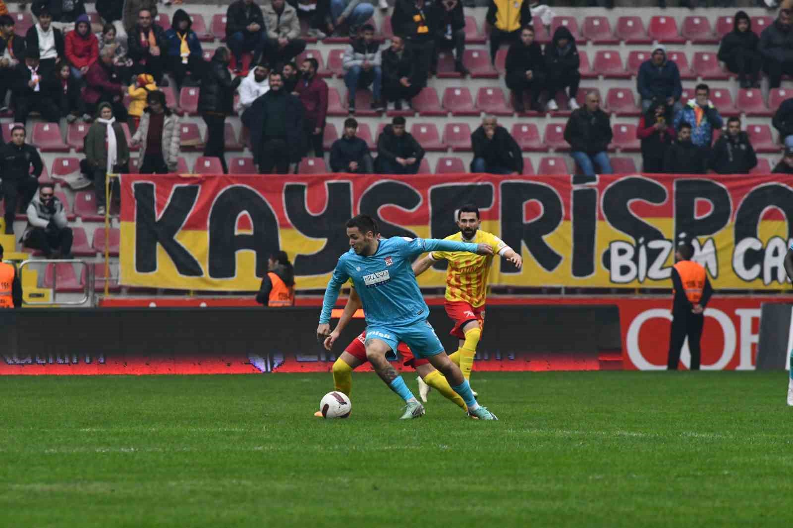 Trendyol Süper Lig: Kayserispor: 1 - Sivasspor: 3 (Maç Sonucu)