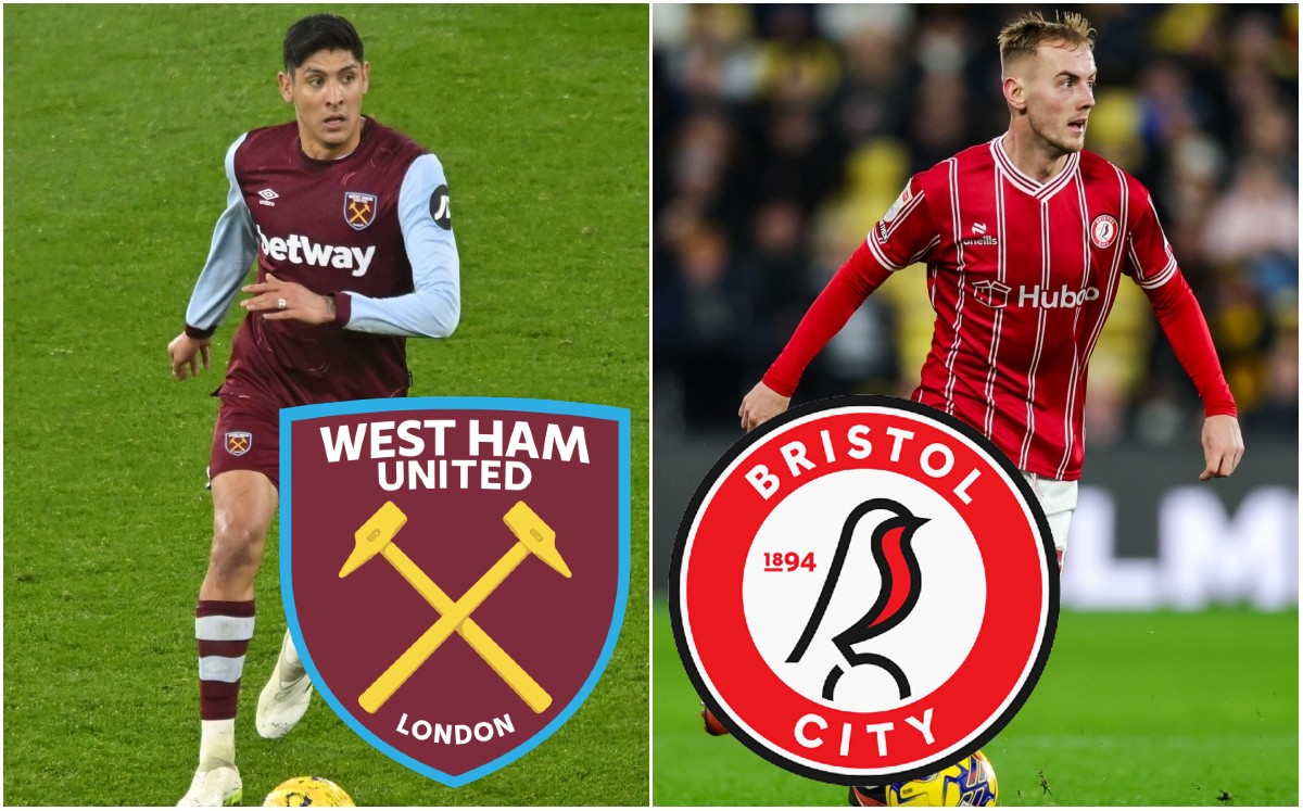 West Ham Vs. Bristol City. Partido De Edson Álvarez HOY | FA Cup 2024 ...