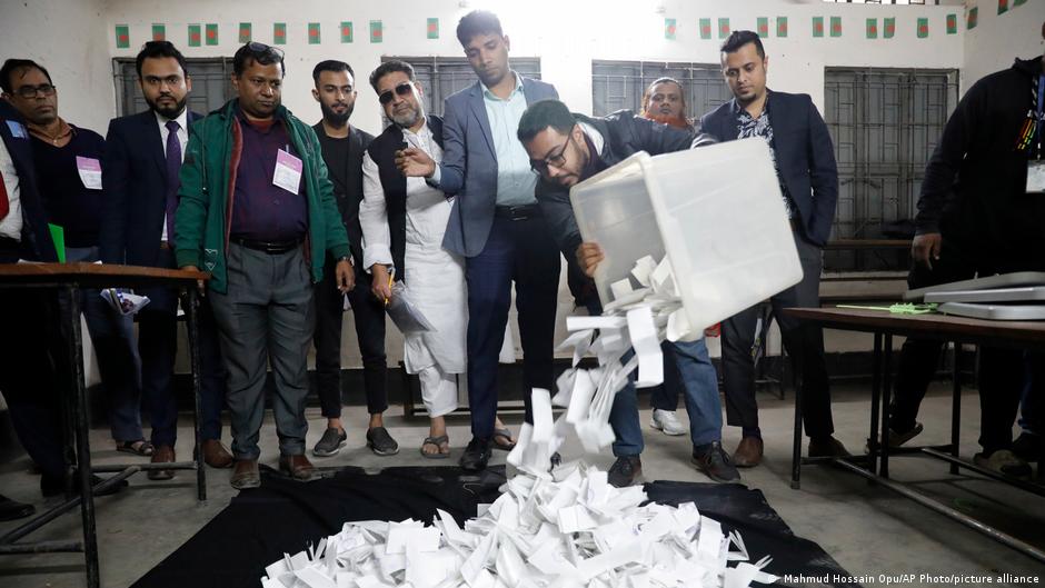 Bangladesh Turnout Low In Election Boycotted By Opposition