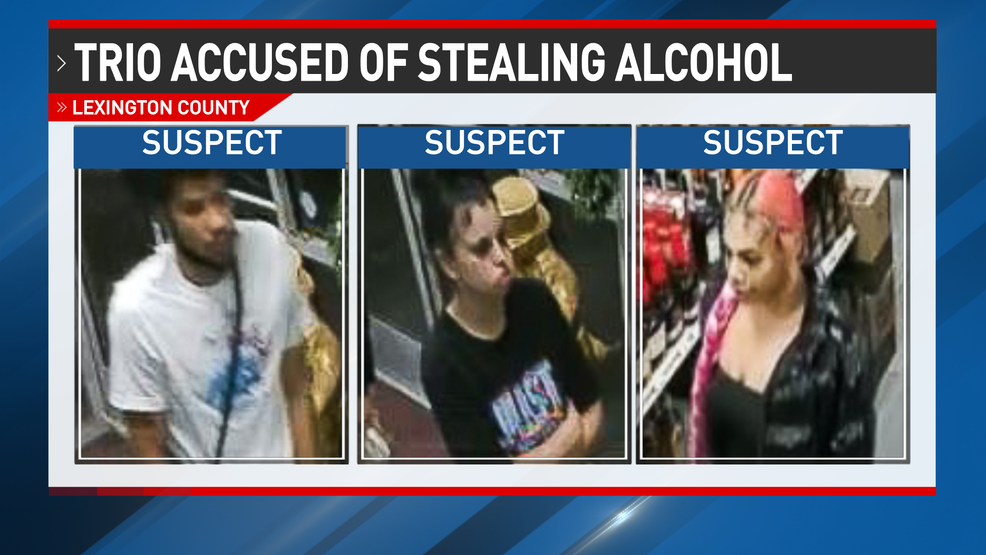 Trio Wanted For Allegedly Stealing From Liquor Store