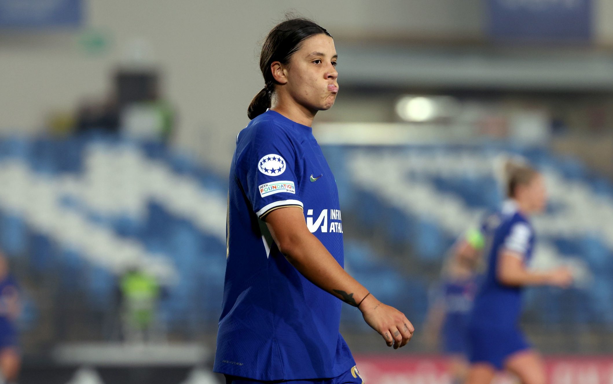 Chelsea Suffer Major Blow As Sam Kerr Ruled Out For Months With ACL Injury