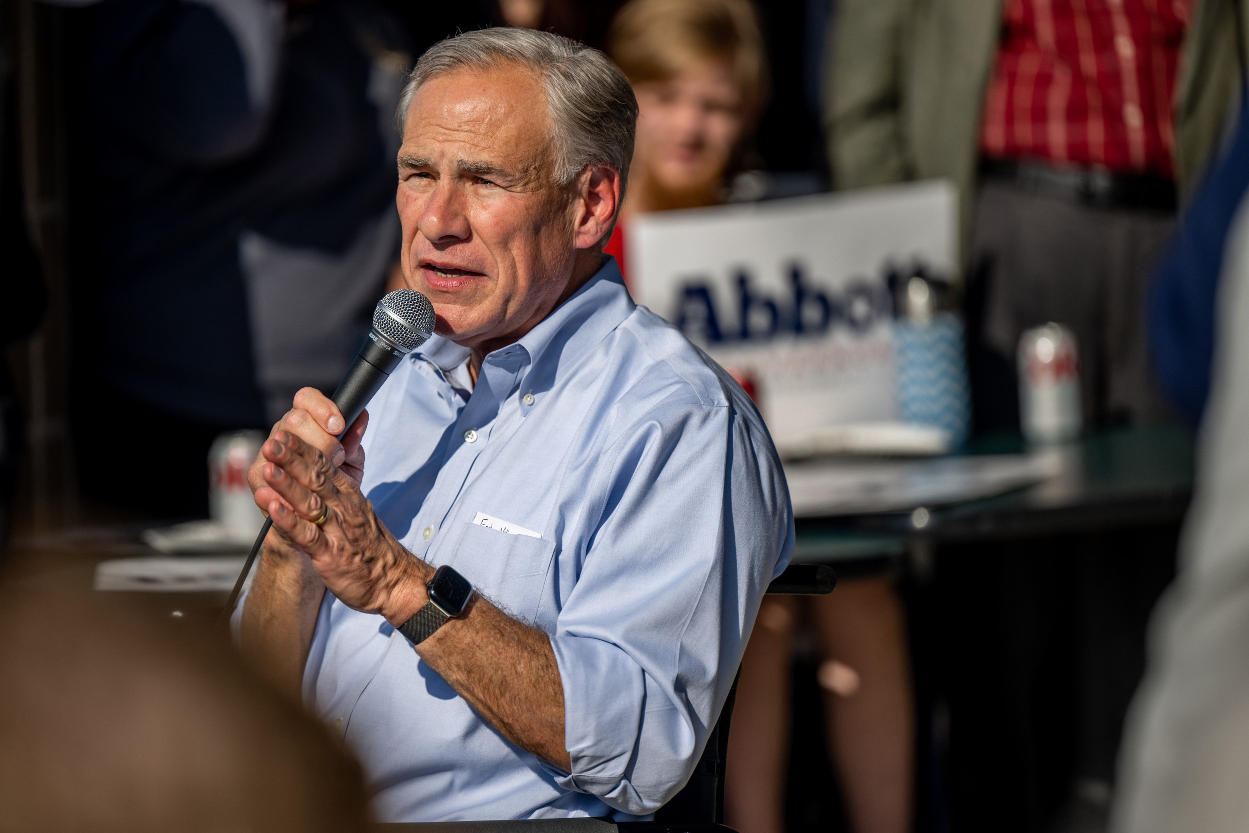 greg abbott rebuked by largest texas newspaper for 'sowing chaos'