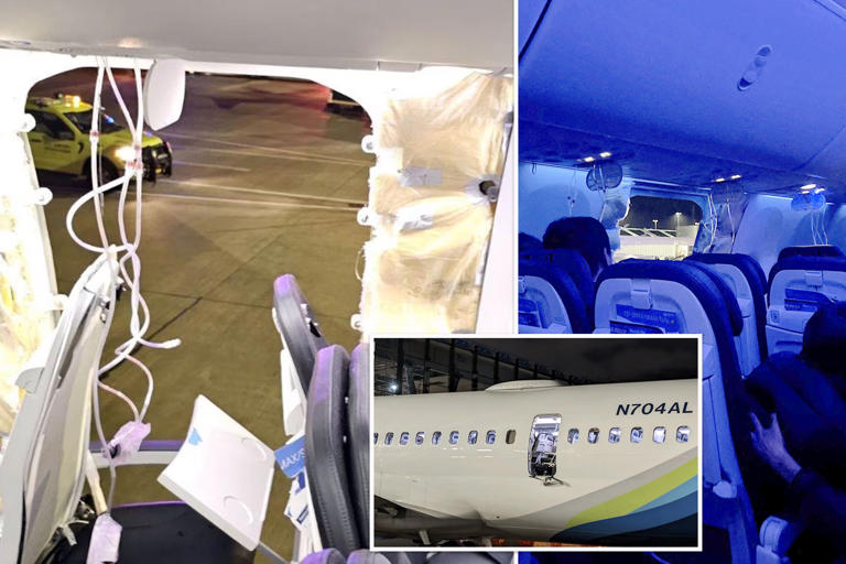 Feds ask for help finding door that blew off Alaska Airlines flight, imperiling passengers: report