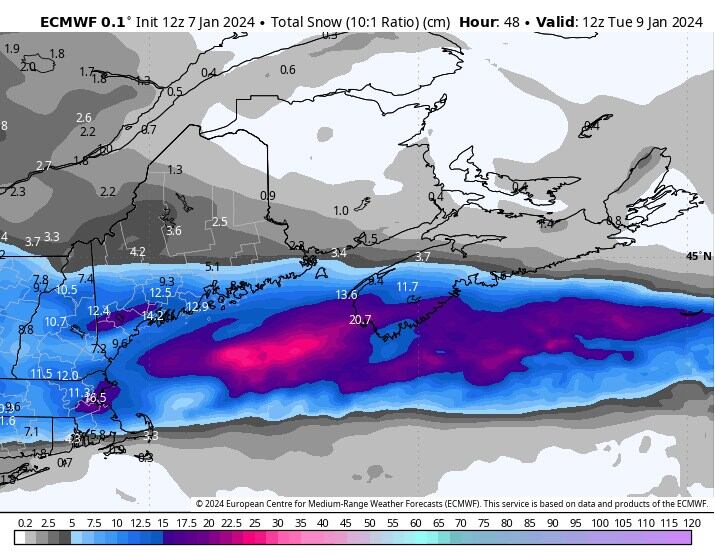 First wallop of winter weather in 2024 arrives in Nova Scotia