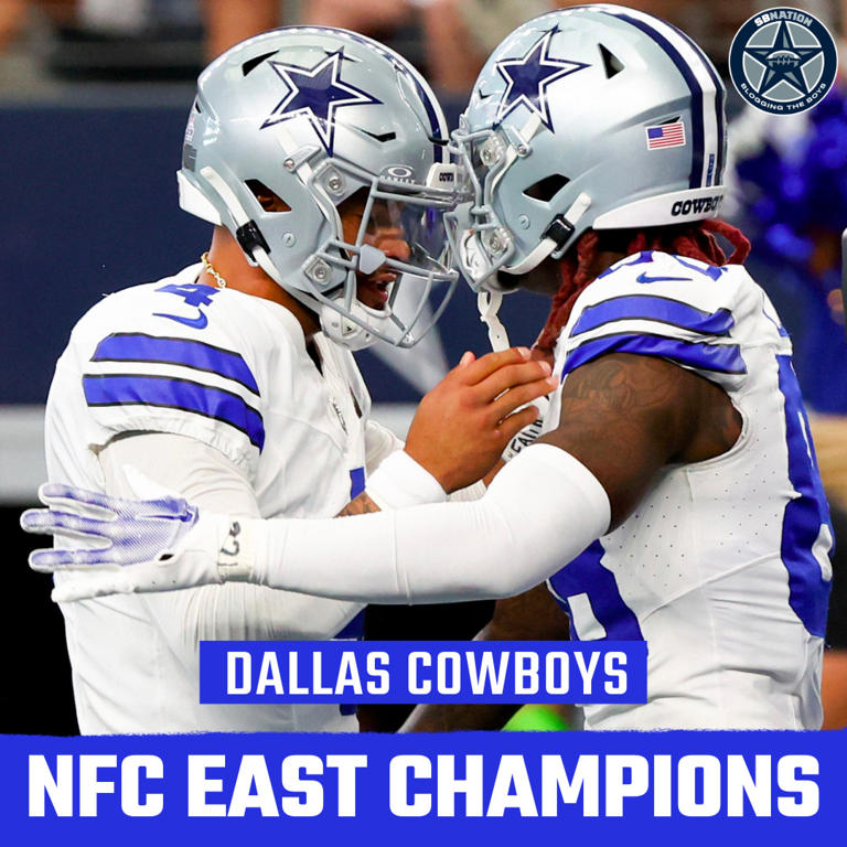 The Dallas Cowboys win the NFC East!