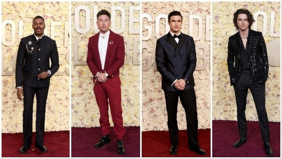 Best-dressed men at the Golden Globe Awards 2024