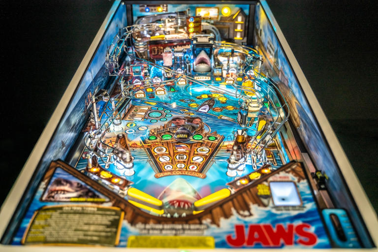 CES 2024 'Jaws' pinball table is here to remind us 'Jaws' rules