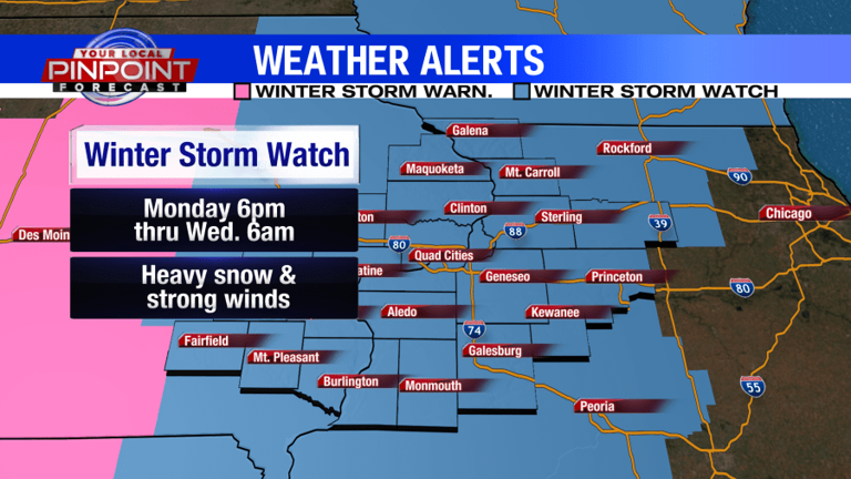 Winter Storm Watch for Quad Cities