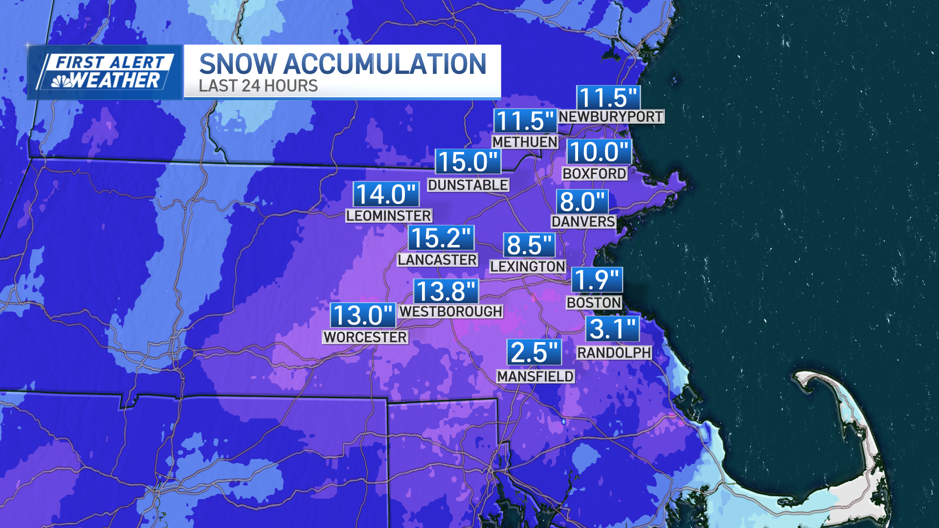 Snowfall Totals: How Much Did We Get From Major Winter Storm?