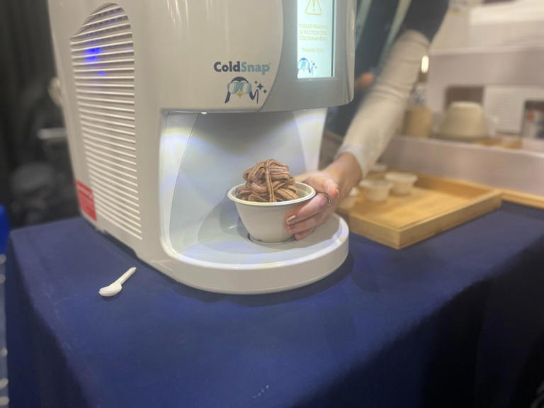 Coldsnap 2025 icecream maker