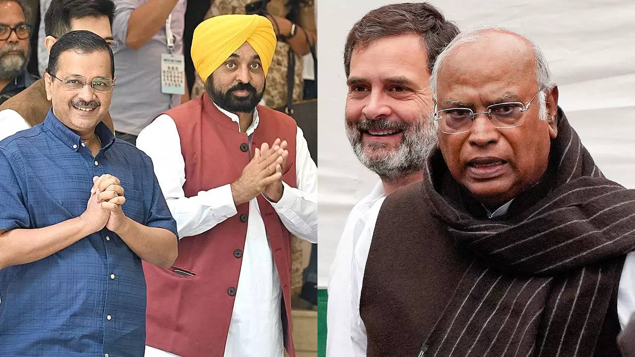 2024 Lok Sabha Elections: Congress, AAP Begin Seat-sharing Talks On ...