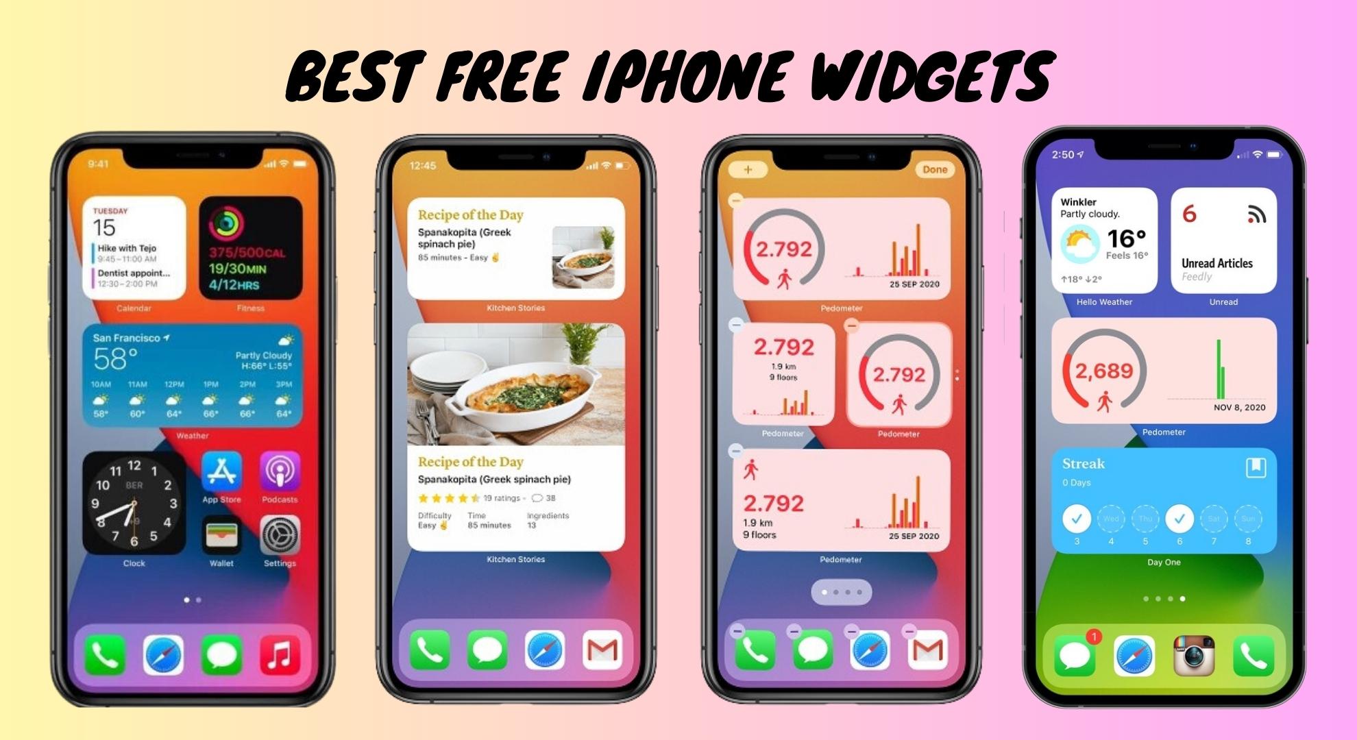 25 Best FREE IPhone Widgets In 2024 The Ultimate List   AA1mCbTW.img