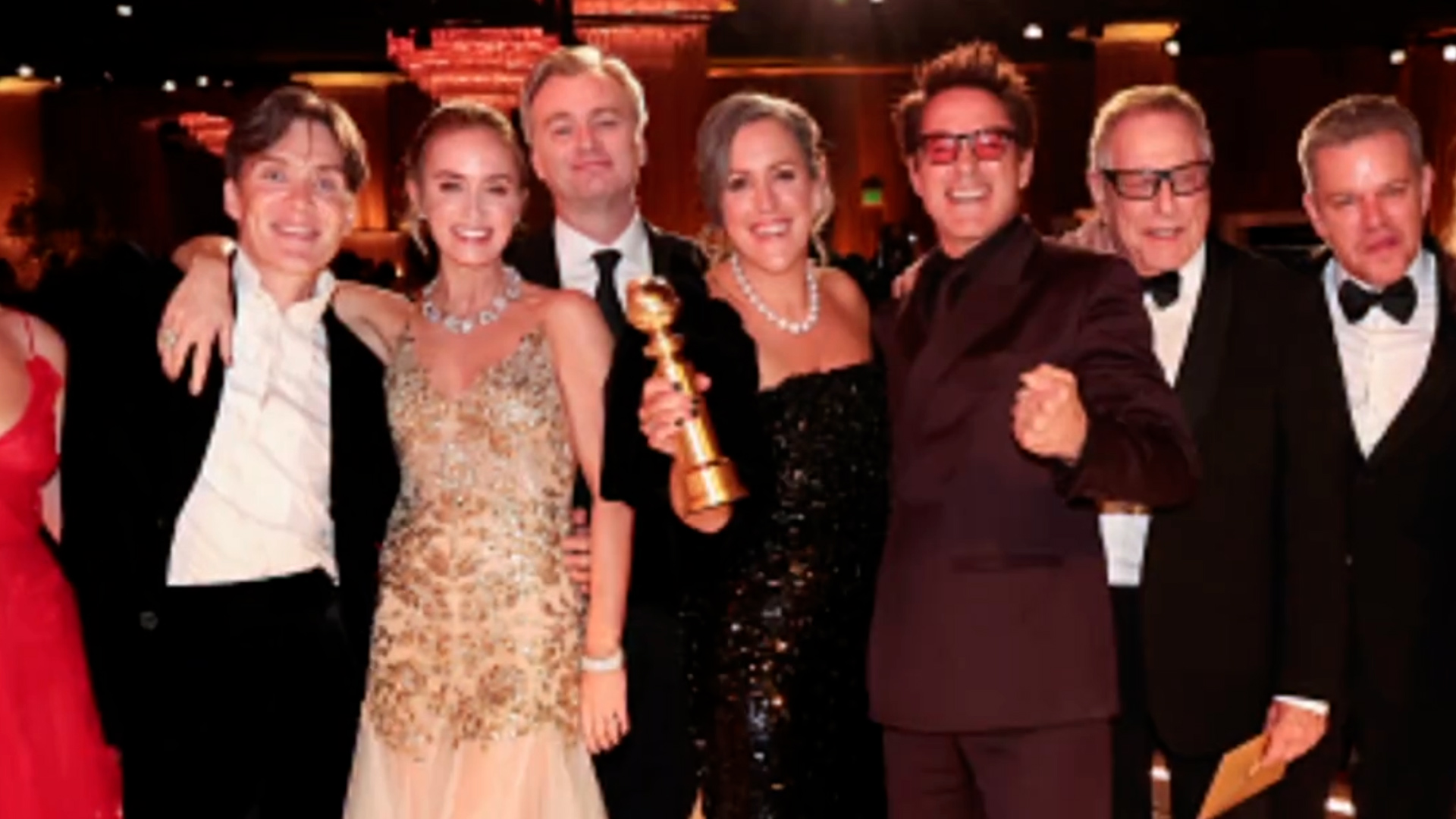 Oppenheimer Wins Big At 2024 Golden Globes