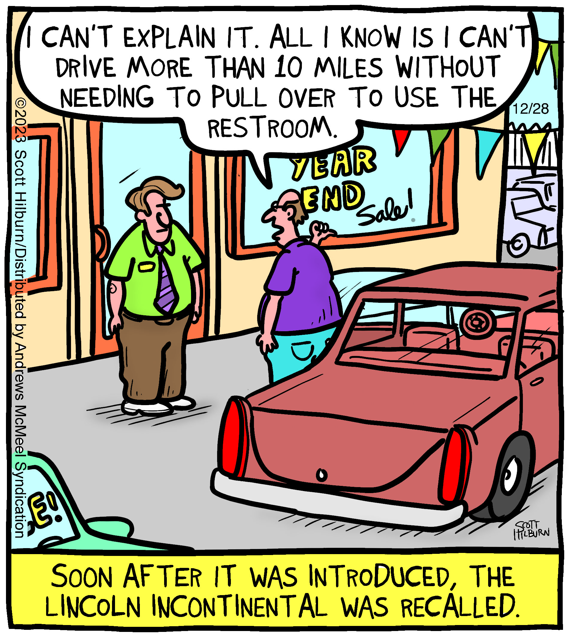 The Argyle Sweater by Scott Hilburn