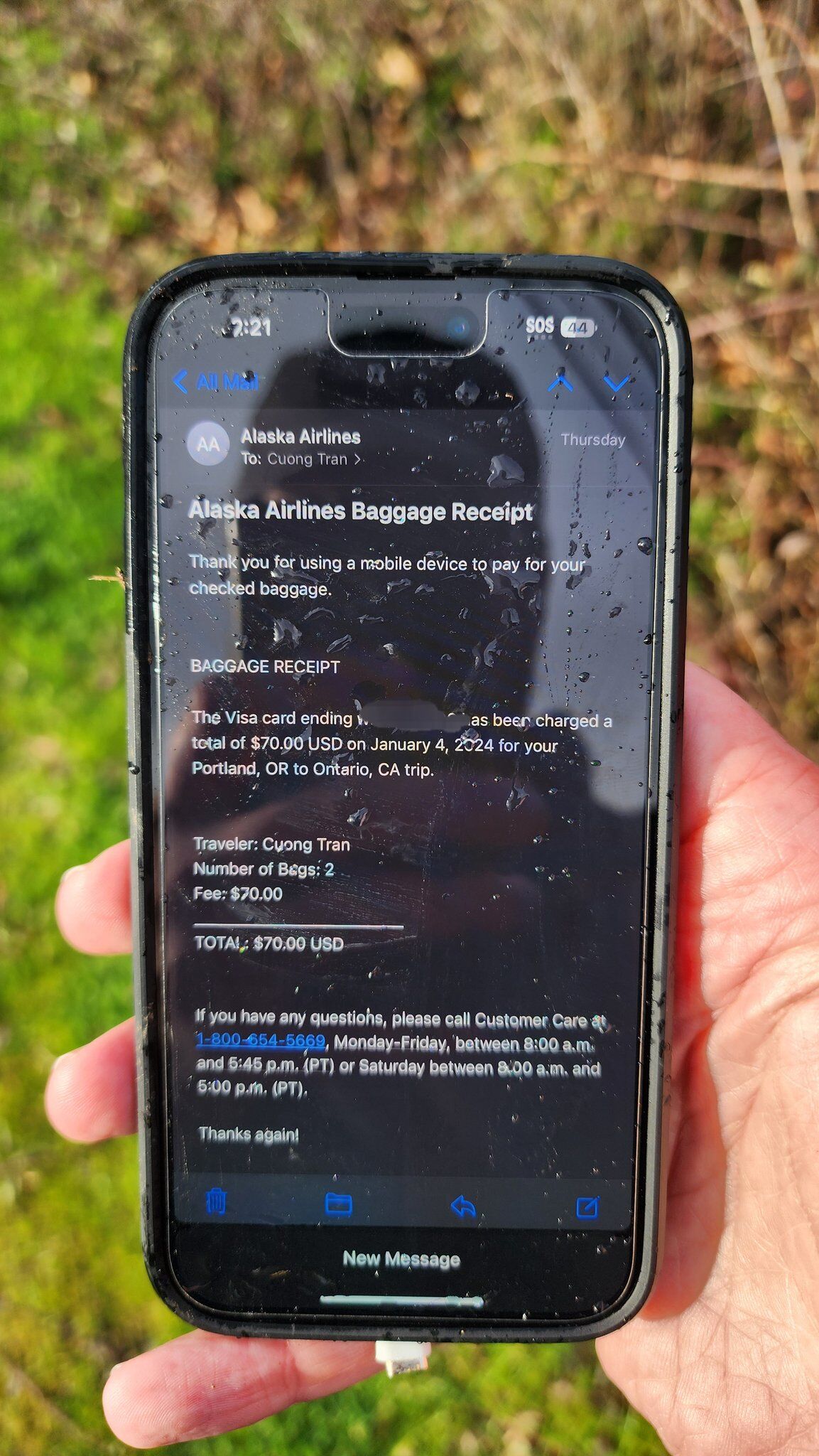 iphone survives 16,000-foot fall from alaska air flight