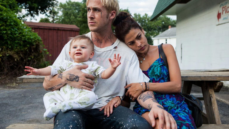 Ryan Gosling and Eva Mendes co-starred in The Place Beyond The Pines in 2012