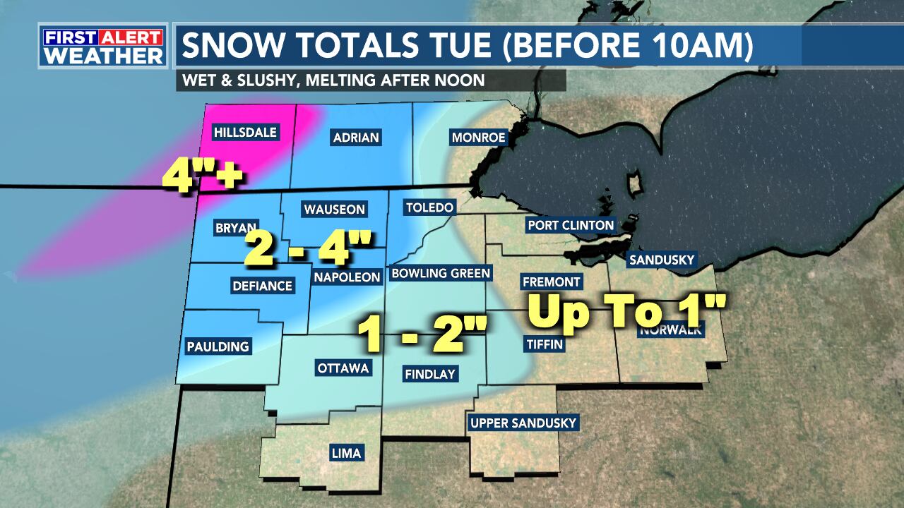 First Alert Weather Day Issued For Tuesday: Snow Expected To Impact ...