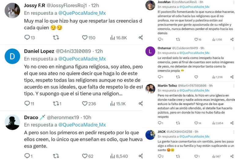 Las opiniones estuvieron divididas entre los usuarios de Internet.