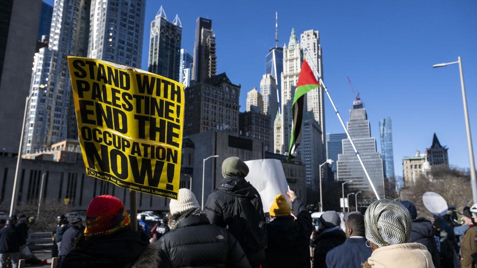 New York Protesters Arrested Pro Palestinian Sit Ins Briefly Close   AA1mE2sH.img