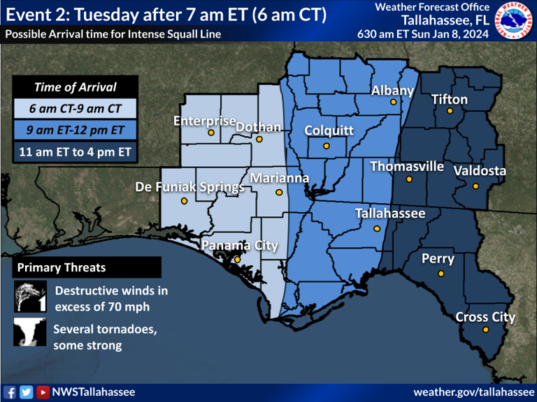 Florida Gov. DeSantis activates State Guard as 'severe weather ...