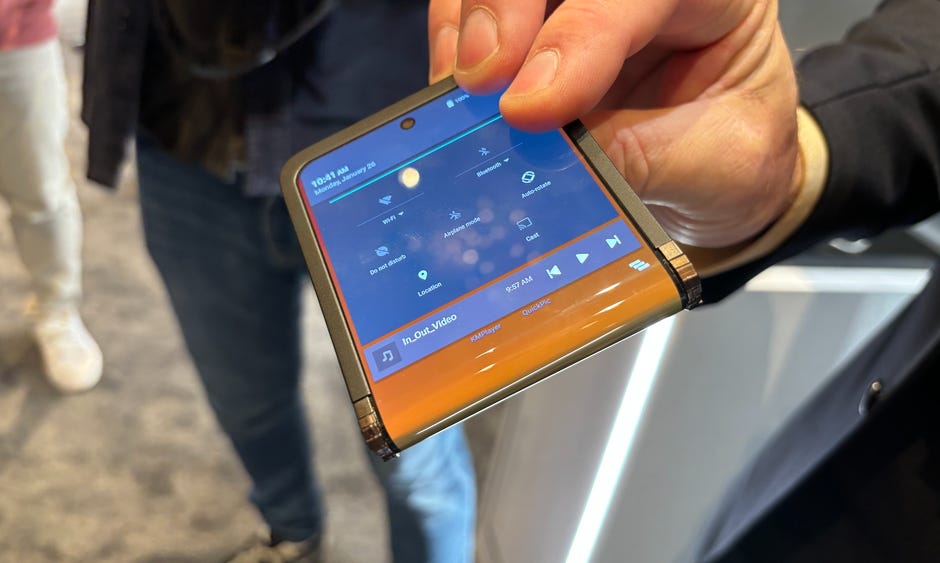 android, inside-out phones, folding tvs: behold the eye-popping tech of ces 2024