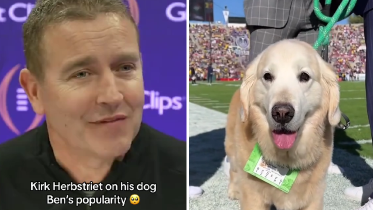 Kirk Herbstreit Opens Up About His Dog Ben Going Viral