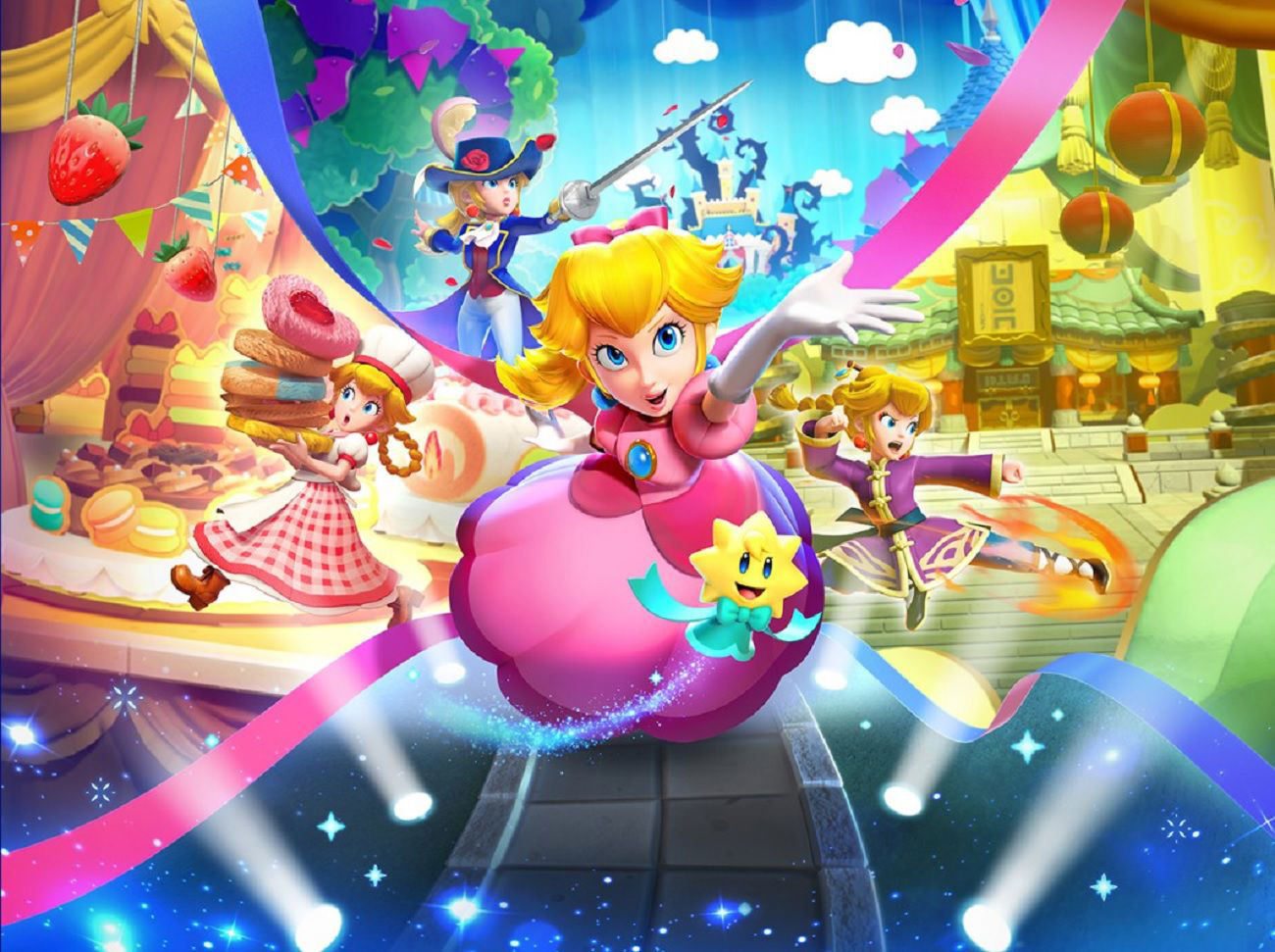 La Princesa Peach Vuelve A Protagonizar Un Título De Nintendo En Princess Peach Showtime 