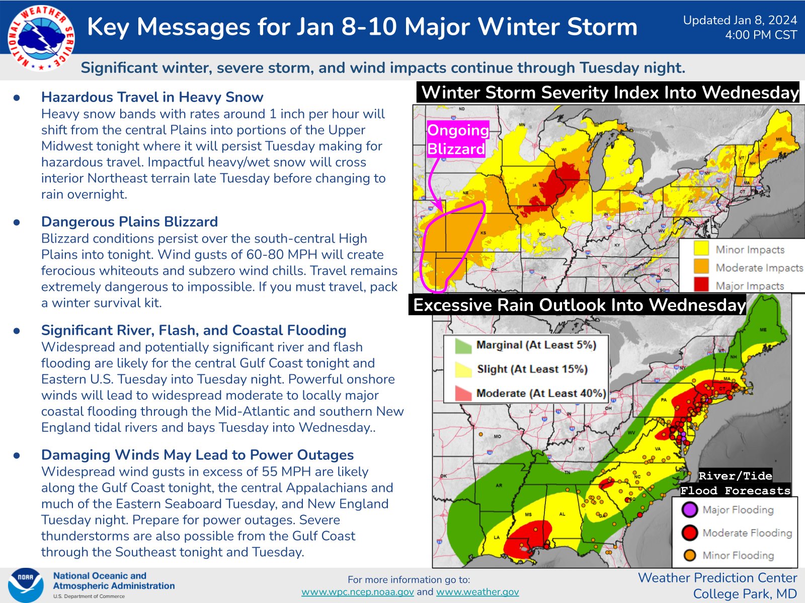 A Dangerous Storm Is Sweeping The Nation. Here Are City-by-city Forecasts.