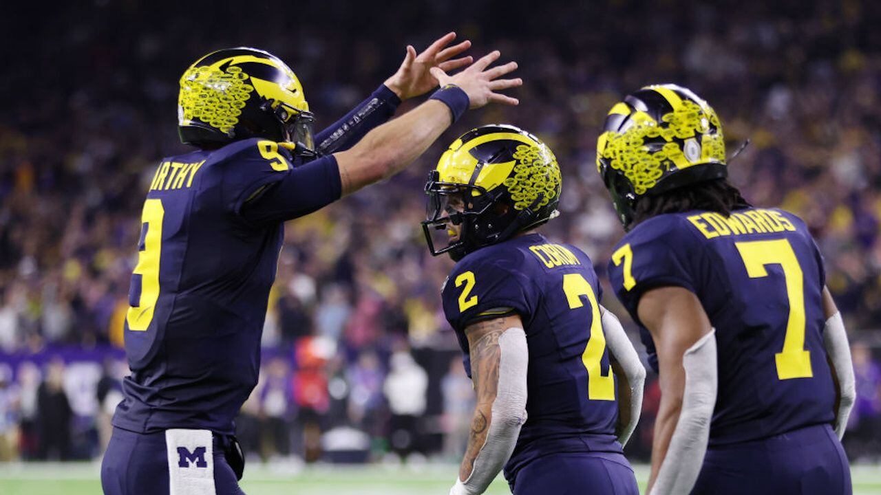 CFP National Championship: Michigan Tops Washington 34-13 To Win Title