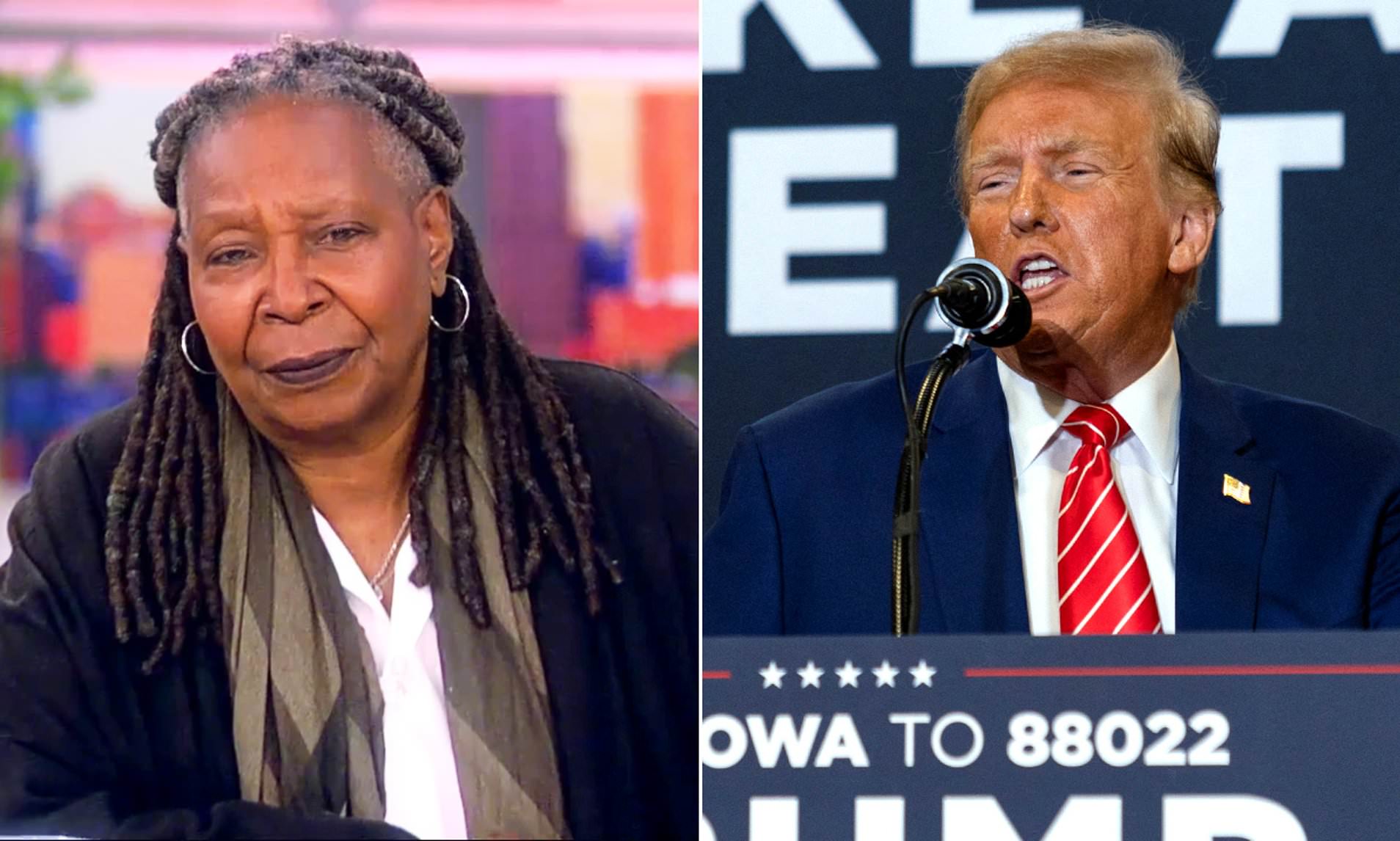 The View's Whoopi Goldberg Tears Into Donald Trump For Defending Jan 6 ...