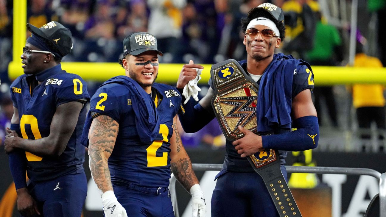 Sports World Reacts To Michigan's First National Title Since 1997