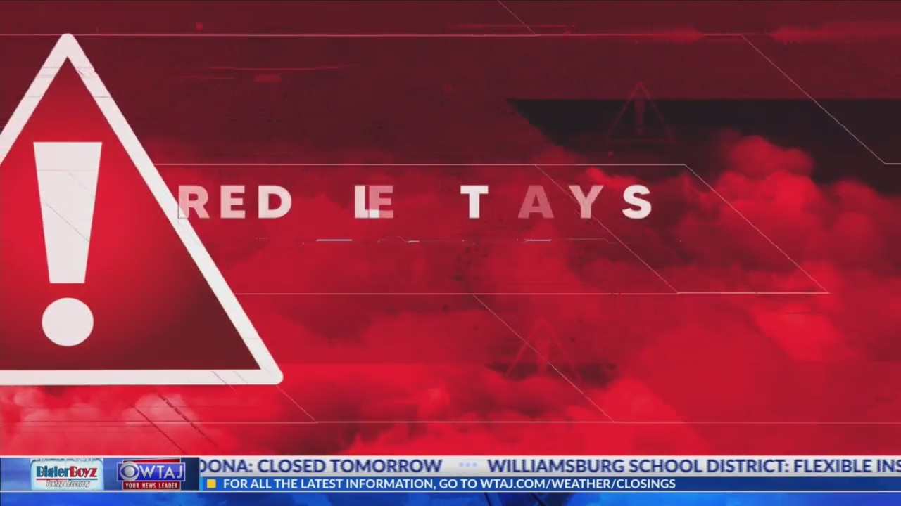 RED ALERT DAY: Tuesday Forecast Bringing Snow, Rain, Wind