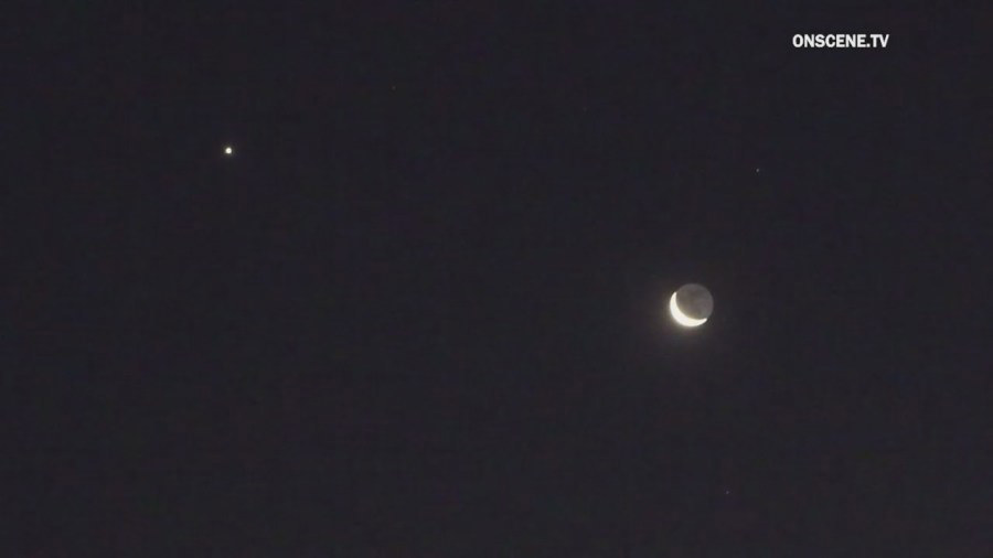 Look Up! Mercury, Venus and Mars will be visible alongside the moon ...